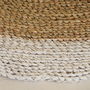 Braided Wicker Rug Round, thumbnail 4 of 4