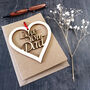 Love You Dad Father's Day Card With Woodcut Keepsake, thumbnail 4 of 5