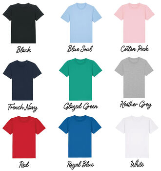 Personalised Birthday T Shirt Football Style, 5 of 6
