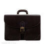Mens Luxury Large Leather Briefcase.'The Tomacelli', thumbnail 10 of 12