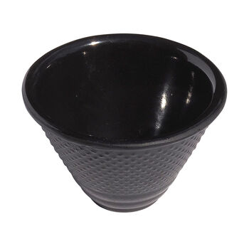 Black Tenshi Cast Iron Cup 100ml, 4 of 4