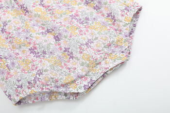 Aurelia Lavender Smock Sunsuit, 5 of 7