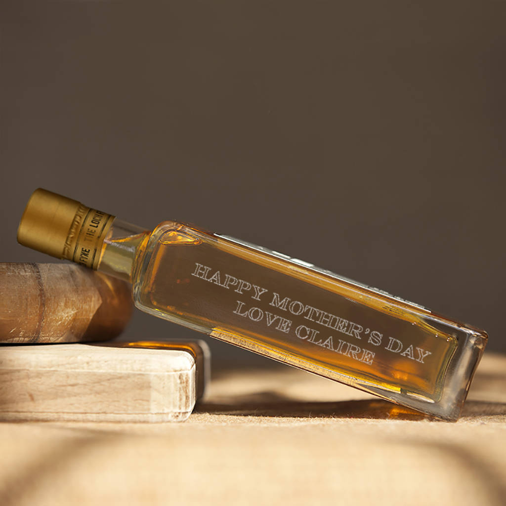 personalised honey and ginger scotch whisky liqueur by loch fyne