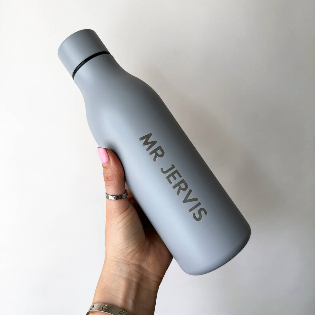 Personalised Teachers Insulated Bottle End Of Term Gift, 1 of 5