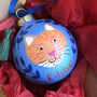 Personalised Pet Portrait Ceramic Christmas Bauble, thumbnail 8 of 12