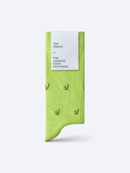 The Smash – Luxury Avocado Themed Socks, 8 of 8