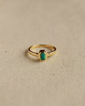 Frances Gold Vermeil Birthstone Ring, 12 of 12