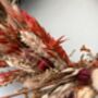 Mini Dried Flower Autumn Wreath, thumbnail 3 of 6