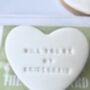 Will You Be My Bridesmaid Proposal Gift Biscuit, thumbnail 6 of 6