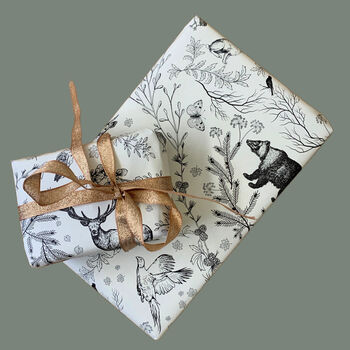 Noble Nordic Forest Wrapping Paper | 3m, 3 of 3
