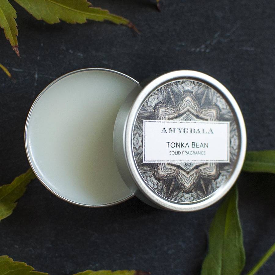 tonka bean solid perfume by amygdala