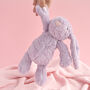 Personalised Lilac Baby Bunny, thumbnail 2 of 4