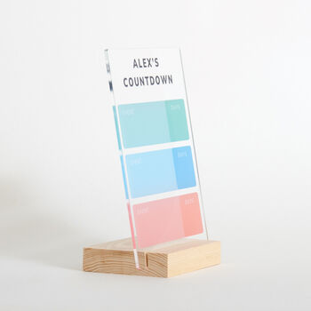 Personalised Countdown Sign, 6 of 8