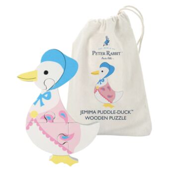 Personalised Jemima Puddle Duck Wooden Puzzle, 3 of 4