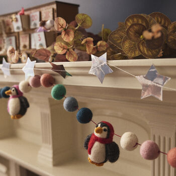 Felt Penguin Garland, 2 of 8