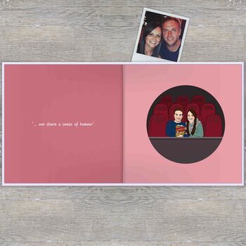 His And Hers Personalised 'I Love You' Book, 6 of 12
