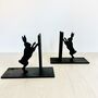 Hare Eco Wooden Bookends, thumbnail 2 of 2