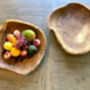 Huge 50cm Wooden Fruit Bowl Handcrafted Teak Root, thumbnail 3 of 5