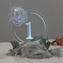 Light Up Wedding Centrepiece Table Number, thumbnail 4 of 8
