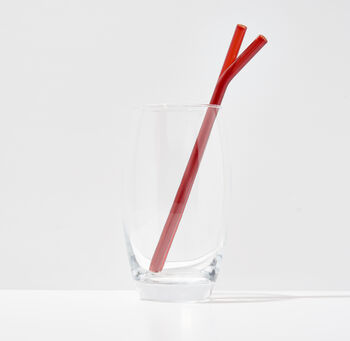 Set Of Two Reusable Glass Straws, 2 of 6