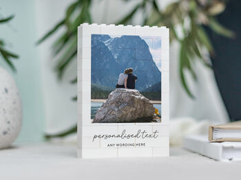 Personalised Christmas Memory Block For Family, 9 of 10