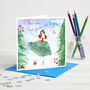 Decorated Dress Card, thumbnail 4 of 6