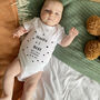 First Father's Day Babygrow, thumbnail 3 of 5