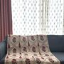 Block Printed Colourful Cotton Sofa Throw, thumbnail 11 of 11
