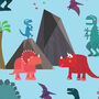 Dinosaur Gift Wrap Two Sheets, thumbnail 4 of 5