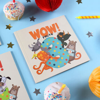 Wow You're Three! Birthday Book You Can Send As A Card, 3 of 12