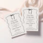 Love Bow Personalised Wedding Invitations With Envelopes, thumbnail 4 of 4