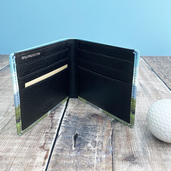 Leather Golfer Wallet, 3 of 4