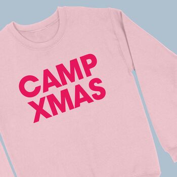 Camp Xmas Lgbtq+ Christmas Jumper, 2 of 2