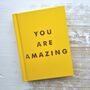 'You Are Amazing' Quotations Book, thumbnail 1 of 2