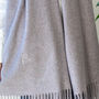 Personalised Brushed Blanket Scarf, thumbnail 6 of 12