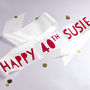 Personalised Papercut Style Birthday Sash, thumbnail 1 of 1