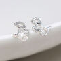 Sterling Silver Scottie Dog Stud Earrings, thumbnail 2 of 9