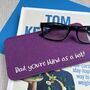 Blind As A Bat Personalised Glasses Case, thumbnail 1 of 4