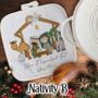 Personalised Cute Christmas Gift Pot Holder / Grab, thumbnail 6 of 12