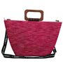 Handbag Tote Wooden Handle, thumbnail 7 of 7