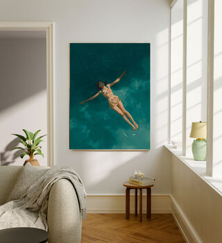 Wild Swimming 'Floating' Art Print, 2 of 4