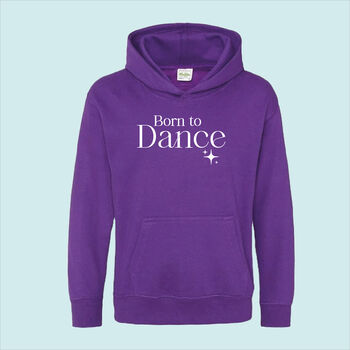 Born To Dance Kids Hoodie With Stars, 7 of 7