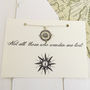 'Not All Who Wander' Compass Necklace, thumbnail 4 of 7
