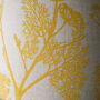 Linen Lampshade, Hand Printed, Botanical Print, thumbnail 6 of 8