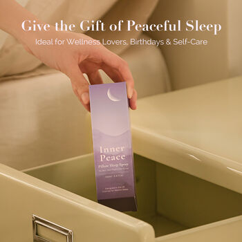 Inner Peace Pillow Mist – Natural Sleep Aid Spray, 8 of 11