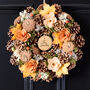 Personalised Autumn Forest Wreath, thumbnail 1 of 5