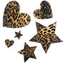 Leopard Print Iron On Applique Letters And Numbers, thumbnail 6 of 6