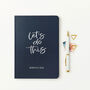 Personalised Let's Do This 2026 Weekly Diary, thumbnail 2 of 8