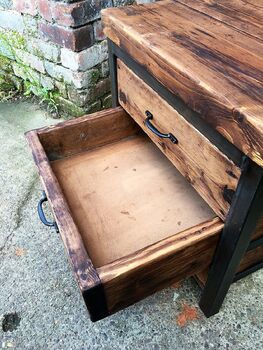 Reclaimed Industrial Drawer Chest Unit 339, 2 of 6