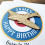 Personalised Birthday Card With Wooden Spitfire Attached, thumbnail 3 of 5